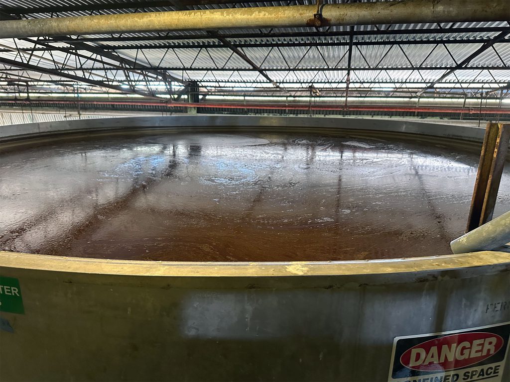 Cruzan Rum Factory Tour Fermenting
