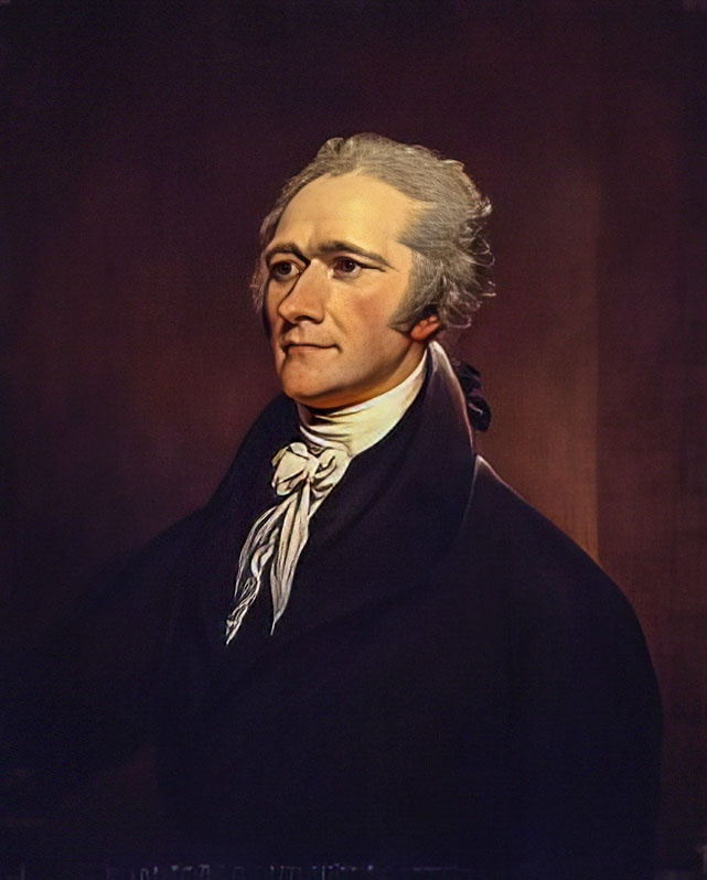 Alexander Hamilton Posthumous portrait by John Trumbull, 1806, from a life bust by Giuseppe Ceracchi, 1794 - Wikipedia